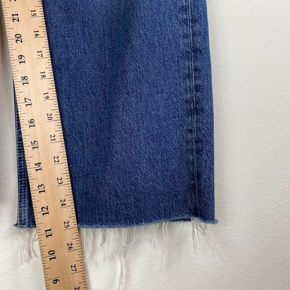 Madewell Low-Slung Baggy Crop Jeans Size 26 Croswell - Picture 15 of 15